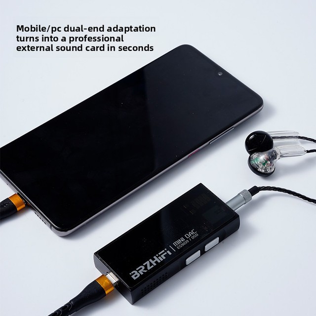 Weiliang Audio BRZHIFI Mini DAC/AMP KB3 Portable Headphone Amplifier Hi-Fi ES9039 Decoding Mobile Phone Amplifier Made in China