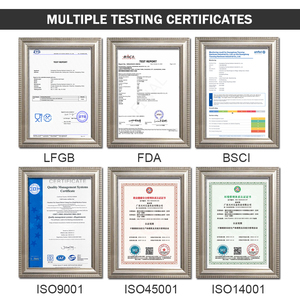 Chảo chiên chống dính cao cấp Tianxing, chất liệu thép không gỉ 3 lớp, kiểu tổ ong, kèm nắp - Product Image 6