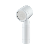 Mini pomme de douche à main pour le voyage, à haute pression, économiseur d'eau, avec filtre en coton PP pour l'eau dure, pour le soin de la peau