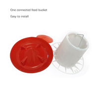 Mangeoire à volaille de 10 kg, machine d'alimentation pour animaux de ferme, mangeoire à poulet, tous types de mangeoires à volaille
