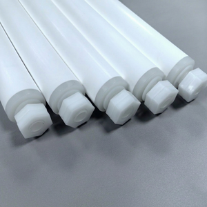 Filtre à cartouche personnalisé en PE fritté pour alimentateur à vide d'air, filtre anti-poussière pour machine d'aspiration, marque OEM, 500L/heure, 0.1-30Mpa - Product Image 1