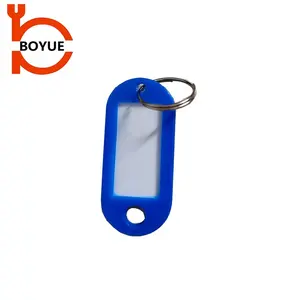 China Boyue Durable Plastic Key Buckle In Various Colors Bag Parts Accessories