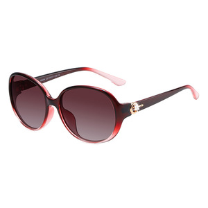 Lunettes de soleil œil de chat à monture complète polarisées UV400 pour femme, protection solaire élégante, modèle adulte 6004 - Product Image 3