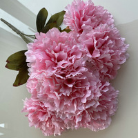 Bunga Hibiscus Buatan 7 Cabang dengan Bunga Plum Blossom dari Kain Berbulu untuk Dekorasi Pernikahan, Hotel, Rumah, Ruang Tamu, Kamar Tidur, dan Hiasan