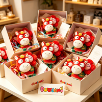 Boneka Plush OEM Berkualitas Tinggi Bahan Plush Lembut untuk Permainan Anak Hadiah Promosi Bisnis Mainan Plush