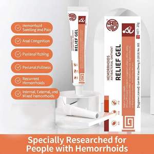 Crema Ungüento para <span class=keywords><strong>Hemorroides</strong></span> OEM, Gel de Quitosano Anti-Picazón e Inflamación, Alivio Rápido para <span class=keywords><strong>Hemorroides</strong></span>, 20g OEM - Product Image 5