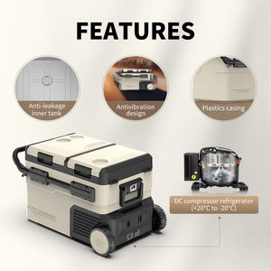 Alpicool TGSW35 Mini Réfrigérateur Électrique Double Usage Portable, Congélateur de Camping et Réfrigérateur de Voiture Extérieur, Glacière à Compresseur en Plastique - Product Image 4