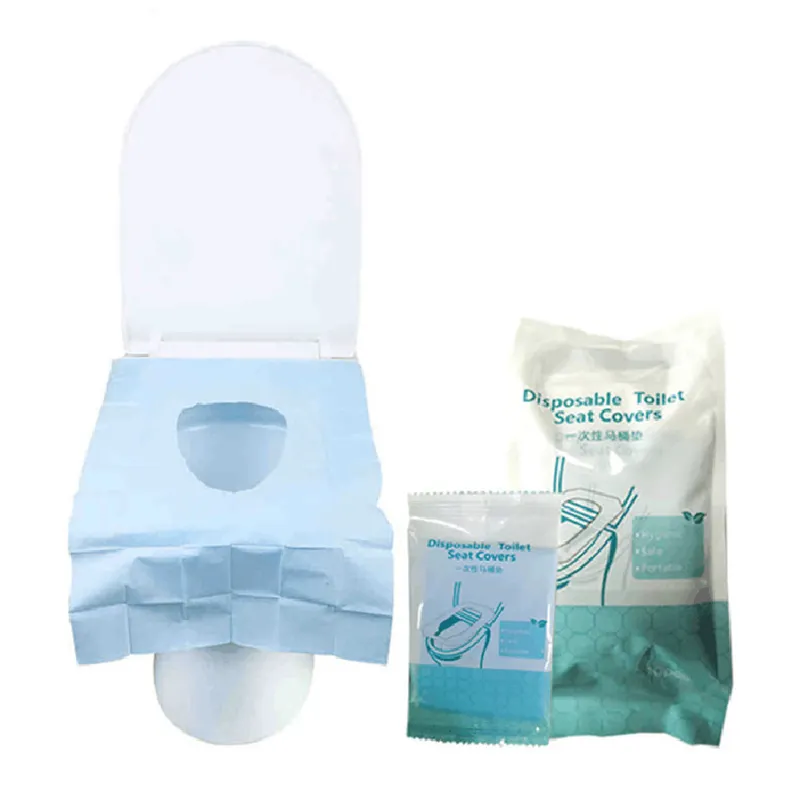 1000PCS Travel Set Waterproof Individually Wrapped Portable Travel Toilet Seat Disposable Cover