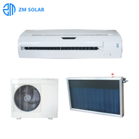 ZOOMAR SOLAR Mini Split 9000BTU 1HP Type de tuyau de vide de climatiseur solaire hybride