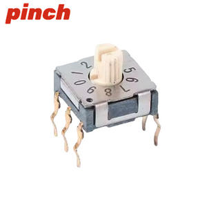 Interruptor Codificador Rotatorio de Presión BCD8421, Terminal de Soldadura 1NO 50V, Plástico IP21 - Product Image 3