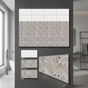 Azulejos de pared de cerámica de diseño dorado de fábrica Vistaar súper brillante 12x24 30x60cm 300x600mm porcelana esmaltada para decoración del hogar - Product Image 6