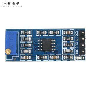 Module amplificateur de signal LM358, amplificateur opérationnel à gain 100x, boîtier DIP-8, montage traversant pour projets électroniques - Product Image 3