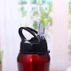 Stainless Steel Vacuum Insulated Leak-Proof 750ml Collapsible Portable Outdoor <b>Sports</b> & Fitness <b>Water</b> <b>Bottle</b> with Lid Handgrip - Product Image 6