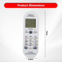 Control Remoto Universal para Aire Acondicionado KT-e08 de Buena Calidad en Oferta, Control Remoto para Aire Acondicionado 6000 en 1