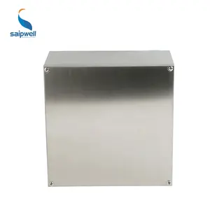IP66 Sealed Stainless Steel Junction Box Waterproof Outdoor Electric Meter Box Metal Enclosure Box