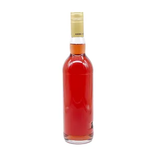 Glass Bottles Supplier Factory Produced Wholesale Empty Wine Glass Bottle With Cork Red Wine Bottles with hot stamping