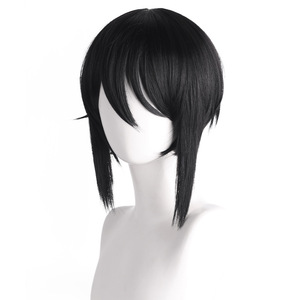 Peluca de Cosplay Ainizi Corta de 35 cm, Color Negro, Anime Black Butler, Sebastian Michaelis, para Hombre - Product Image 3