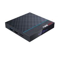 D'origine T95max plus android tv box 4 go ram 32 go rom wifi double 8K câble tv box Amlogic s905x3 box android T95 max +