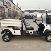 Voiture de golf électrique 4 places au meilleur prix pour la chasse et le tout-terrain