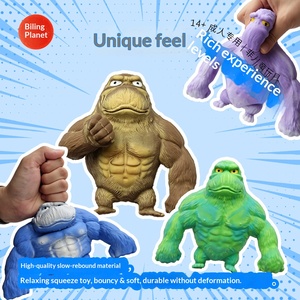 Nuovo Gadget Antistress Creativo: Giocattolo da Spremere in TPR a Forma di Gorilla Gigante Sand King, Tendenza Online, Vendita all'Ingrosso, Confezionato Singolarmente - Product Image 2