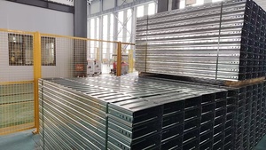 Chemin de câbles pressé résistant en <span class=keywords><strong>m</strong></span>étal avec la capacité de charge élevée pour l'usage industriel - Product Image 6