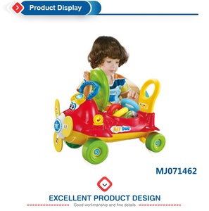 <span class=keywords><strong>Coche</strong></span> de alta calidad <span class=keywords><strong>para</strong></span> niños, juguete con luces eléctricas a pilas, música y forma de aviones de dibujos animados - Product Image 2