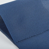 Tissu en maille respirante léger 100% polyester à 3 couches pour doublure de sac à dos et doublure de chaussures