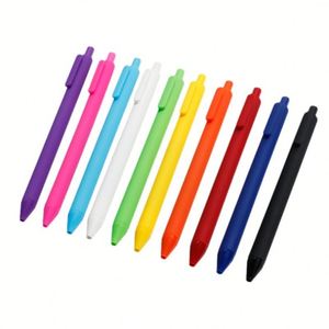 23 Macaroon Gel <b>Pen</b> 0.5mm Writing Width Customizable Logo Promotional Advertising <b>Pens</b> Uv Printing Solid Color Options - Product Image 1