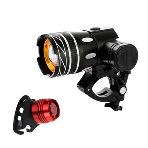 Luz delantera para bicicleta Antuke T6 Led de aleación de aluminio recargable con 4 modos IpX4 resistente al agua para ciclismo - Product Image 5