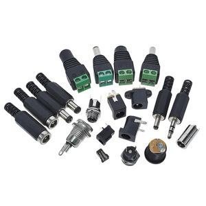 ปลั๊กไฟ DC ขนาด 5.5x2.1 มม. ขั้วต่อตัวผู้ DC005 โลหะผสมสังกะสี ปลั๊ก DIY - Product Image 2