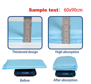 Alfombrilla de baño desechable para cachorros superabsorbente al por mayor, almohadillas higiénicas transpirables a prueba de fugas para dormir para mascotas, fabricadas en Material SAP - Product Image 2