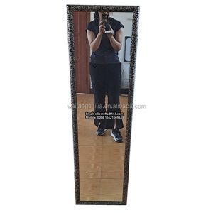Wholesale 60x90cm Large Funky PS Framed Wall <strong>Mirror</strong> Modern Design Durable Handmade Bathroom Dressing <strong>Mirror</strong> <strong>Plastic</strong> Wall Mounted - Product Image 5