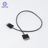 Câble EDP personnalisable Hotten, 30 broches vers 40 broches, câble micro coaxial LVDS, câble flexible pour écran LCD, ordinateurs