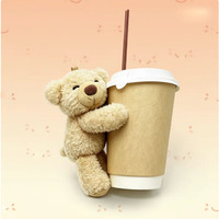 Teddy Beat on Cups
