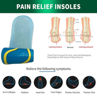 Semelles en gel pour le soutien de la voûte plantaire, amortissantes, pour le soin des pieds, semelles de sport pour chaussures, soutien de la voûte plantaire thermoformable