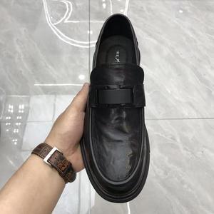 Zapatos de Hombre Nuevos 2025, Zapatos Casuales de Negocios de Cuero Genuino, Mocasines Sin Cordones de Suela Suave para Hombre - Product Image 5