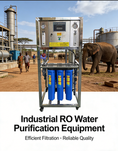 Sistema de Purificación de Agua por Ósmosis Inversa RO de 500L/H, Máquina Industrial de Tratamiento de Agua Potable para el Mercado Africano - Product Image 1