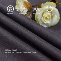 Tissu Tissé 100% Lin Écologique Européen 235 g/m² de Poids Moyen Respirant pour Vestes, Costumes, Chemises et Pantalons d'Automne-Hiver