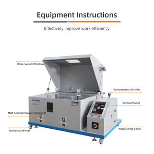 เครื่องพ่นละอองเกลือสำหรับการทดสอบการกัดกร่อนในห้องทดสอบขนาด 800 ลิตร สำหรับถังเกลือขนาด 40 ลิตร ระยะเวลา 1 ปี / หน้าต่างโปร่งใสสำหรับการมองเห็น - Product Image 2