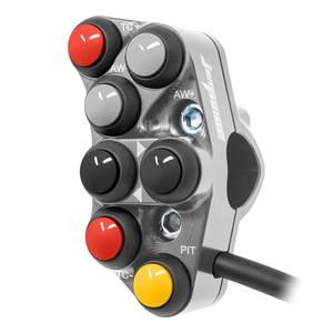 สวิตช์แฮนด์รถแข่งด้านซ้ายสำหรับอาพริเลีย อาร์เอสวี4(ไทเทเนียม) - Product Image 2