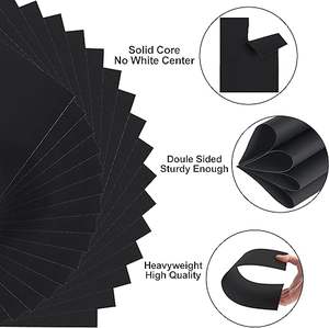 3mm Black Paper <b>Foam</b> Board with 110g Paper Layer for Display - Product Image 4