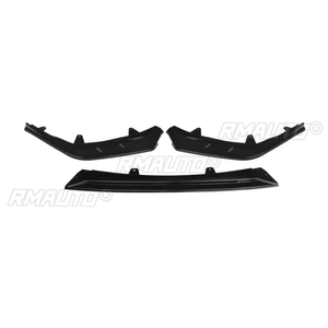 Front Bumper Splitter Lip Spoiler Splitter Deflector Lips Cover Trim Body <b>Kit</b> for Toyota Corolla SE XSE Sports <b>Model</b> 2021-2023 - Product Image 2