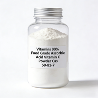 Poudre Cas 50-81-7 de vitamine C d'acide ascorbique de catégorie comestible des vitamines 99%
