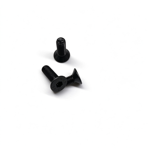 Vis à tête fraisée hexagonale à haute résistance, acier au carbone 10.9, vis mécanique à oxyde noir - Product Image 2