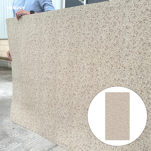 Comovy lớn slab nhân tạo travertine mềm đá Bảng điều khiển và bên ngoài 3D linh hoạt kim loại tường gạch đá Veneer tấm cho bên ngoài - Product Image 2