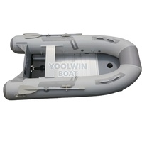 Bateau pneumatique et annexe de yacht Orca Hypalon durable de 300 cm pour les loisirs en famille, avec sièges de bancs stables pour une utilisation en lac et en mer