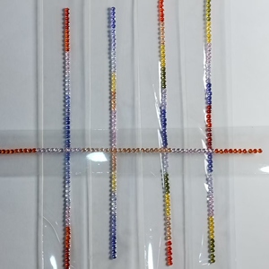 Zirconia Cubica 5A Multicolore 3mm Taglio Brillante Trattata Termicamente Pietra Grezza Creata in Laboratorio con Effetto Cambiante di Colore per Creazione di <span class=keywords><strong>Gioielli</strong></span> - Product Image 1