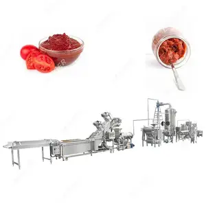 Máquina de processamento de linha de produção de pasta de pimenta fresca, venda quente