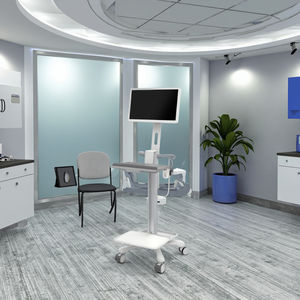 Chariot de scanner dentaire de chariot médical portatif avec le chariot d'<span class=keywords><strong>ultrason</strong></span> de plateau de support pour des salons de beauté dentaires d'hôpitaux - Product Image 6