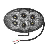 耐久性のある楕円形のLed作業灯ランプカーアクセサリートラックライト66ワットIP68CISPR25承認9-32V7200lmATVオフロードトラクター電球